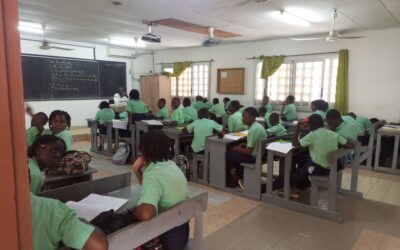 Inicio de las clases en Gabón