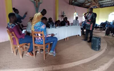 DIA DE LA CARRERA ESCOLAR EN EL COLEGIO BILINGÜE SAN JOSÉ DE CALASANZ DE BANDJOUN