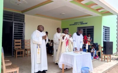 A KINSHASA : MESSE DE LA RENTREE SCOLAIRE 2024-2025 AU COMPLEXE SCOLAIRE SAINT JOSEPH CALASANZ
