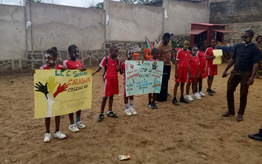 No to racial discrimination at the St. Joseph Calasanz School Complex in Kinshasa