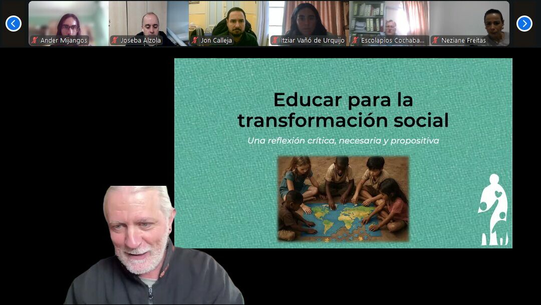 Meeting on “Educating for Social Transformation”