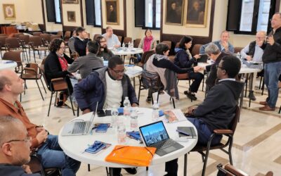 First day of the reflection meeting on the Itaka-Escolapios network